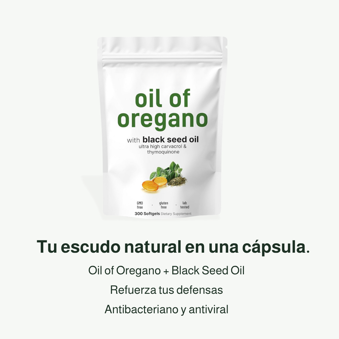 Oil Oregano™   Refuerza Tus Defensas con el Poder Salvaje del Orégano