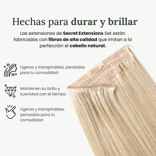 Secret Extensions Set ® –  Puedes transformar tu look en segundos