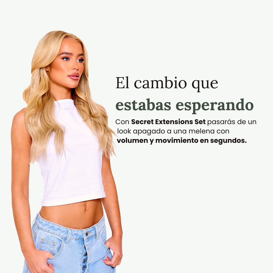 Secret Extensions Set ® –  Puedes transformar tu look en segundos